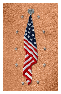 DF35T 421 SH CP Flag at Rest Shimmer Copper